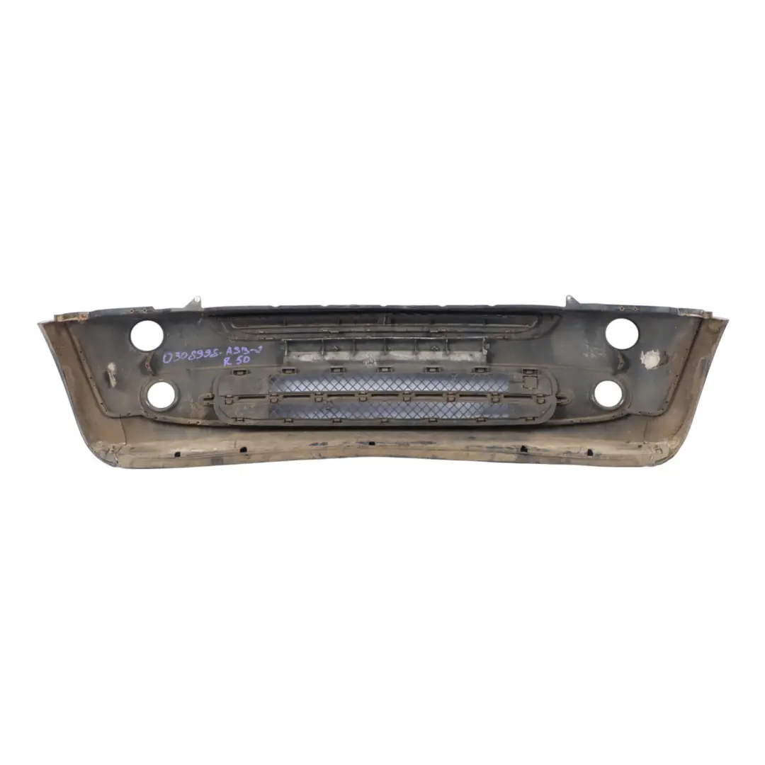 Complete Front Bumper Panel Astro Black Metallic - A25 to Mini R50 R52 with Part number 0308998 Mini R50 R52 Complete Front Bumper Panel Astro Black Metallic - A25 - SKU 0308998-ASB2 - Part number 0308998