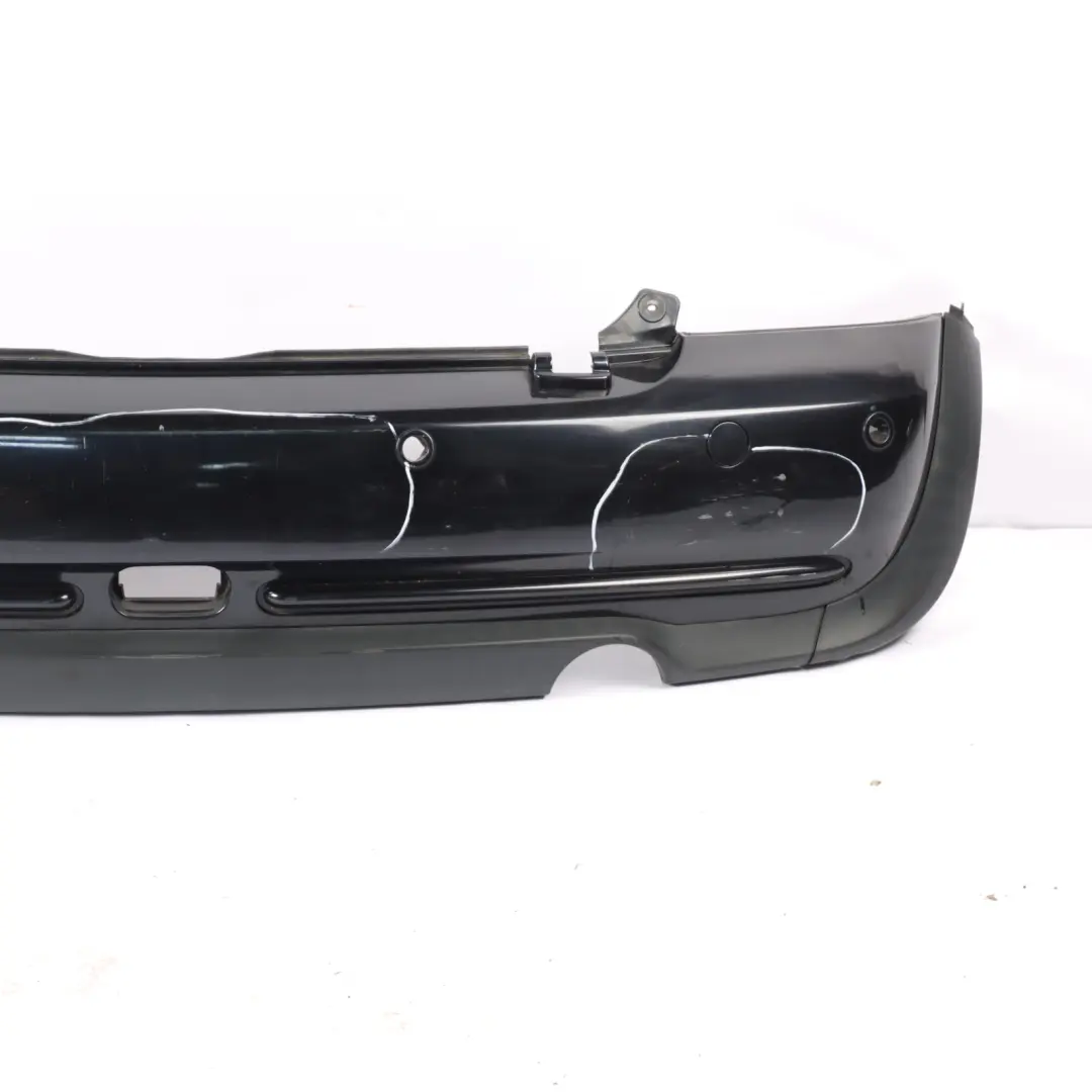 Mini Cabrio R52 Rear Bumper Panel PDC Astro Black Metallic - A25 - SKU 0309181-ASB - Part number 0309181