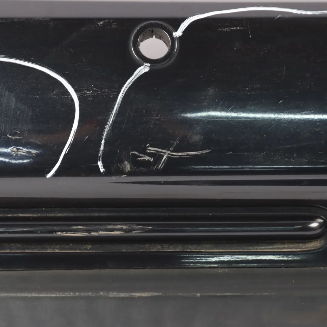 Bumper Panel PDC Astro Black Metallic - A25 to Mini Cabrio R52 Rear with Part number 0309181 Mini Cabrio R52 Rear Bumper Panel PDC Astro Black Metallic - A25 - SKU 0309181-ASB - Part number 0309181