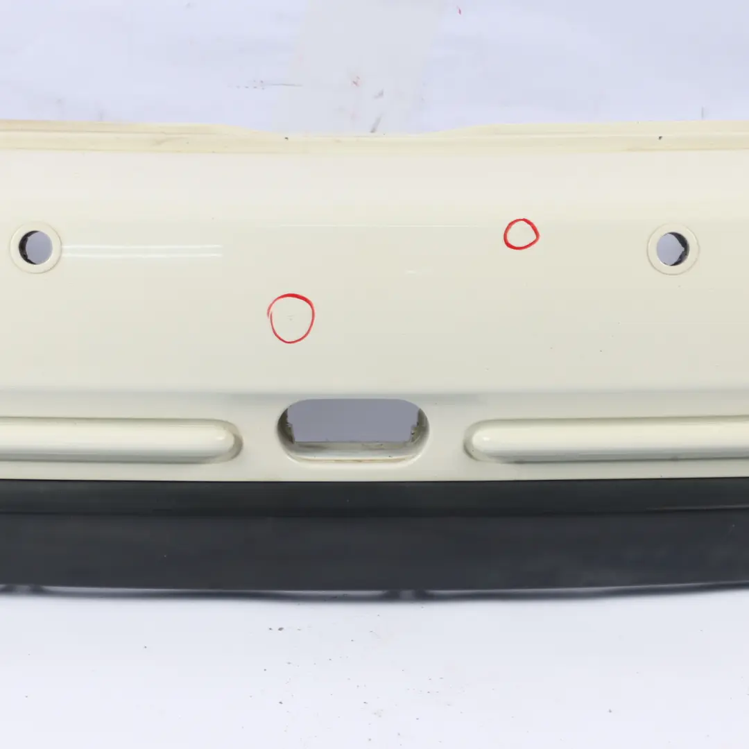 Mini Cabrio R52 Rear Bumper Panel PDC Pepper White - 850 - SKU 0309181-PW - Part number 0309181