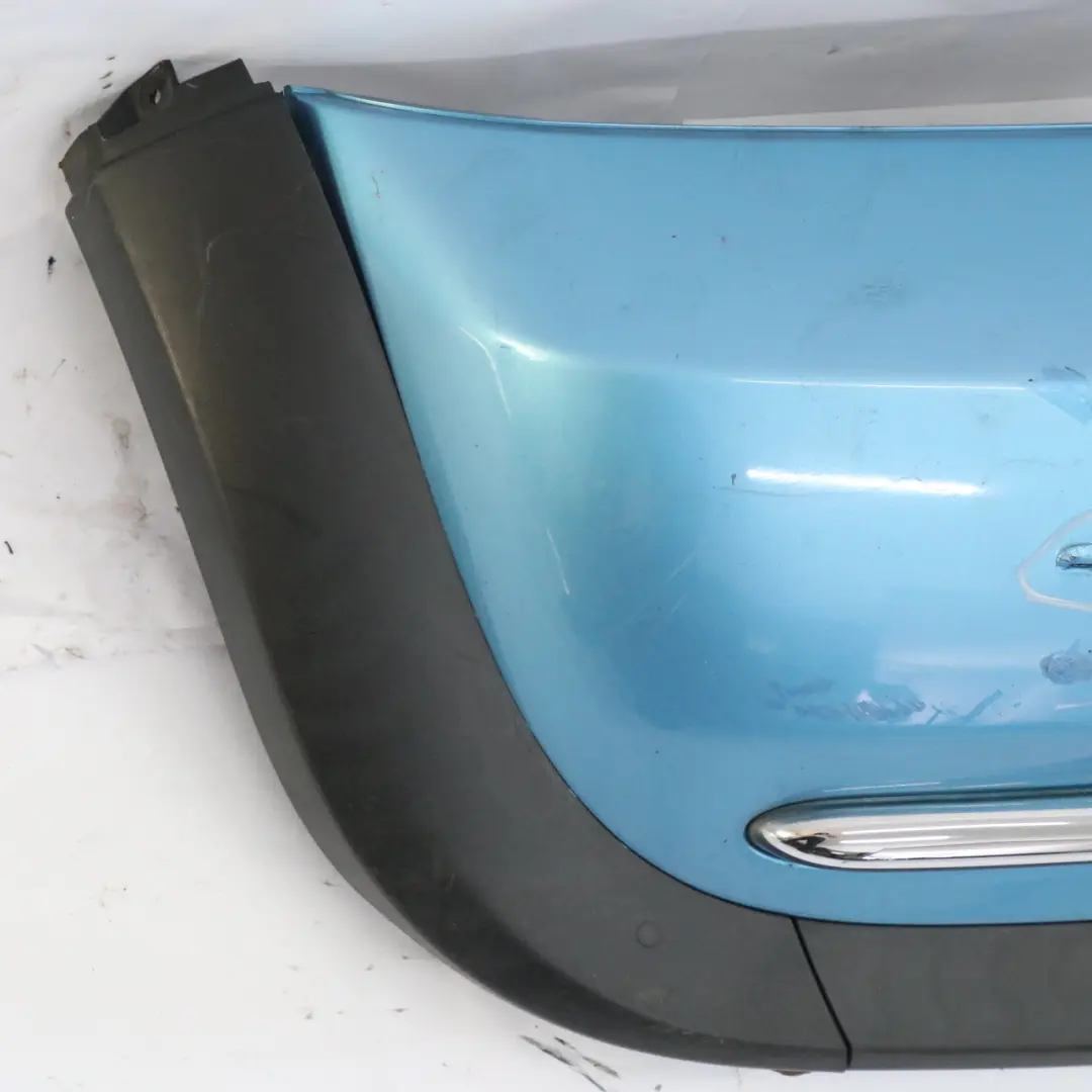 Bumper Mini R50 Trim Panel Chrome Electric Blue Metallic - 870 to Rear with Part number 0393503 Rear Bumper Mini R50 Trim Panel Chrome Electric Blue Metallic - 870 - SKU 0393503-ELB - Part number 0393503