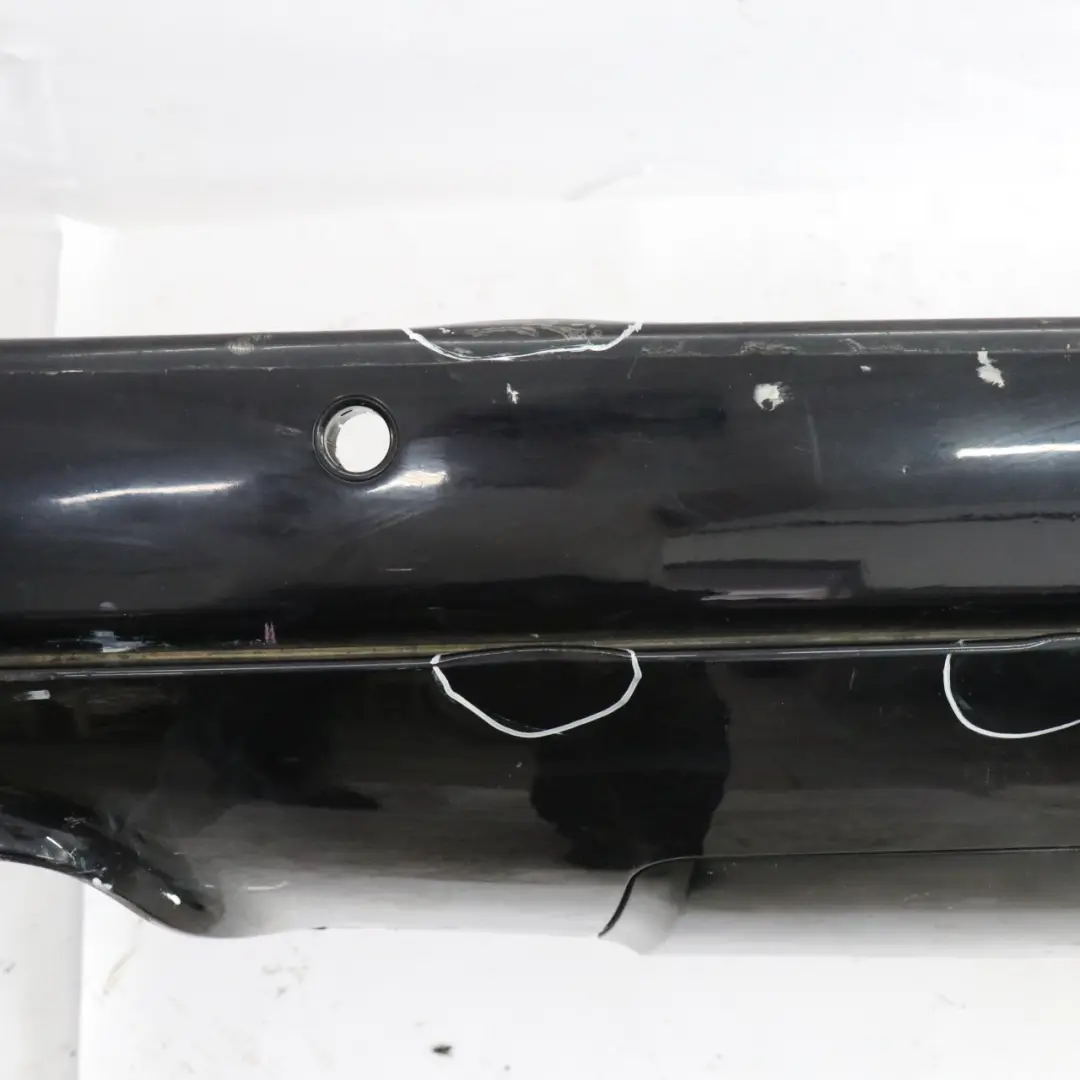 BMW E61 Rear Bumper Panel Touring M Sport PDC Carbonschwarz Carbon Black 416 - SKU 0394703-CAR2 - Part number 0394703