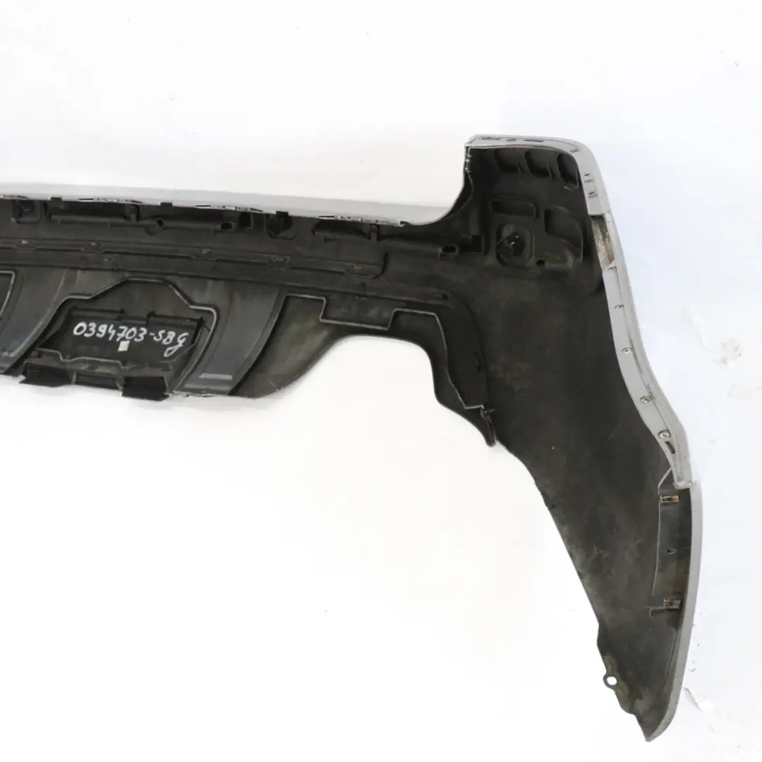 BMW E61 Touring M Sport Rear Bumper Panel PDC Silbergrau Silver Grey - A08 - SKU 0394703-SBG - Part number 0394703