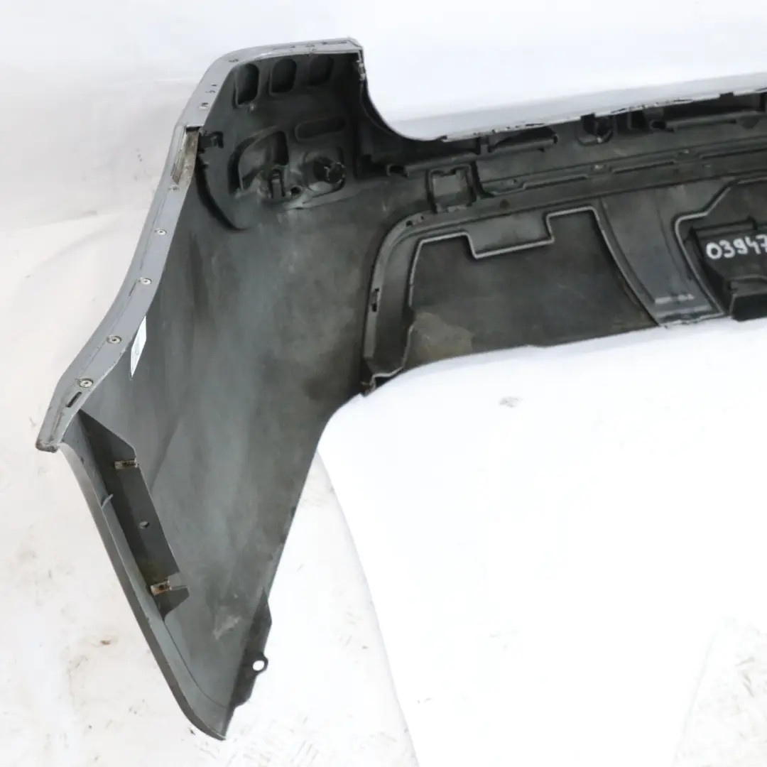BMW E61 Touring M Sport Rear Bumper Panel PDC Silbergrau Silver Grey - A08 - SKU 0394703-SBG - Part number 0394703