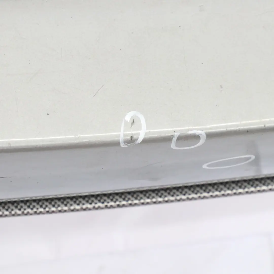 BMW E61 Touring M Sport Rear Bumper Panel PDC Silbergrau Silver Grey - A08 - SKU 0394703-SBG - Part number 0394703