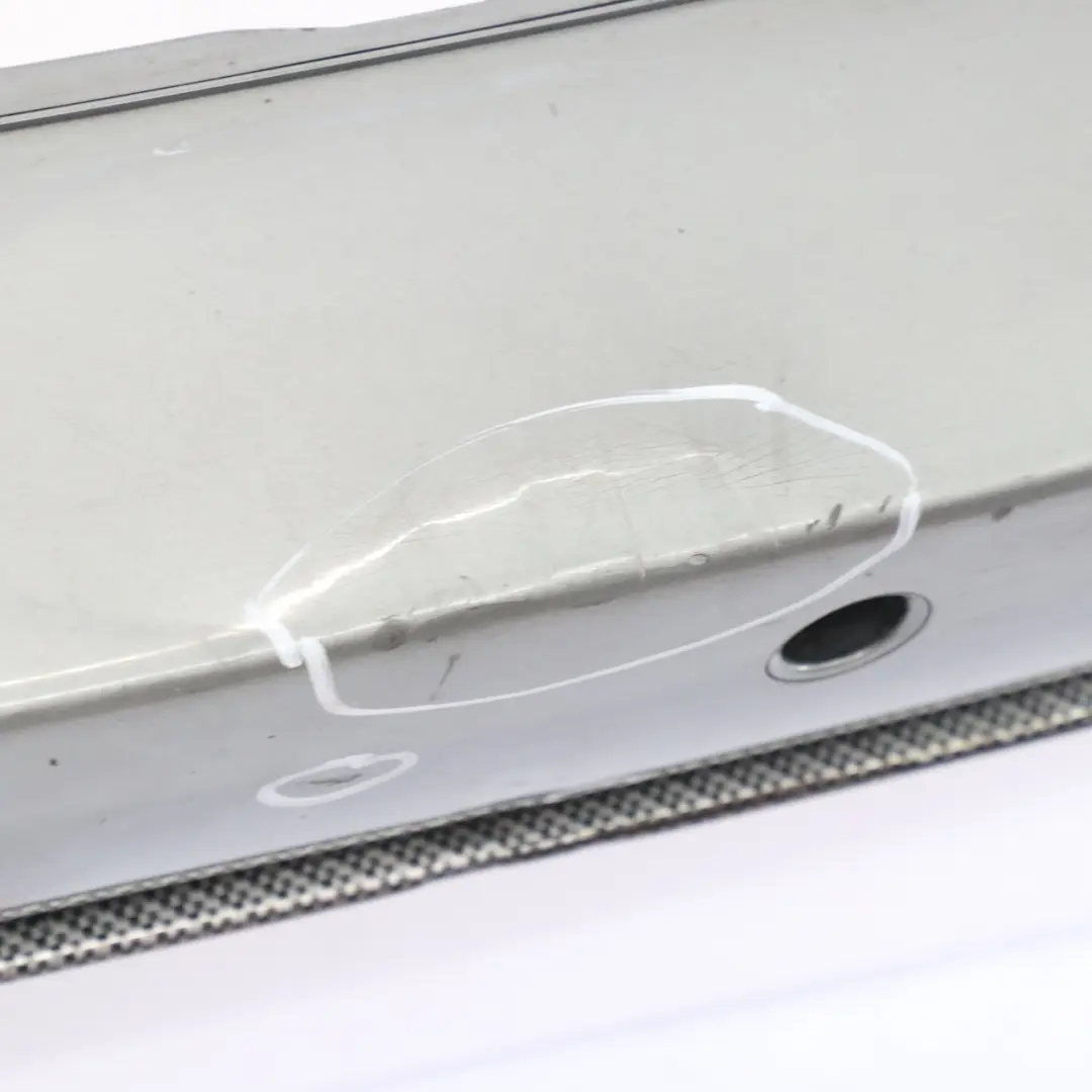 BMW E61 Touring M Sport Rear Bumper Panel PDC Silbergrau Silver Grey - A08 - SKU 0394703-SBG - Part number 0394703
