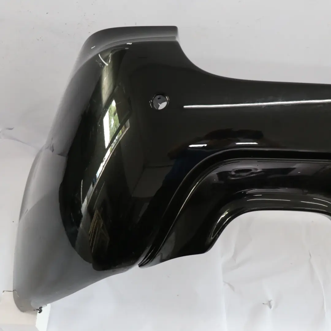  Bumper Rear BMW E60 M Sport Trim Panel PDC Black Sapphire Metallic - 475 - SKU 0394707-BS - Part number 0394707