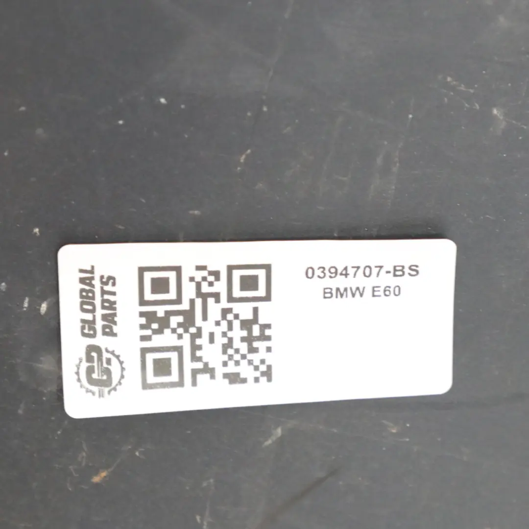 BMW E60 Zderzak Tylny PDC M-Pakiet Black Sapphire Czarny Metalik - 475 - SKU 0394707-BS - Numer Części 0394707