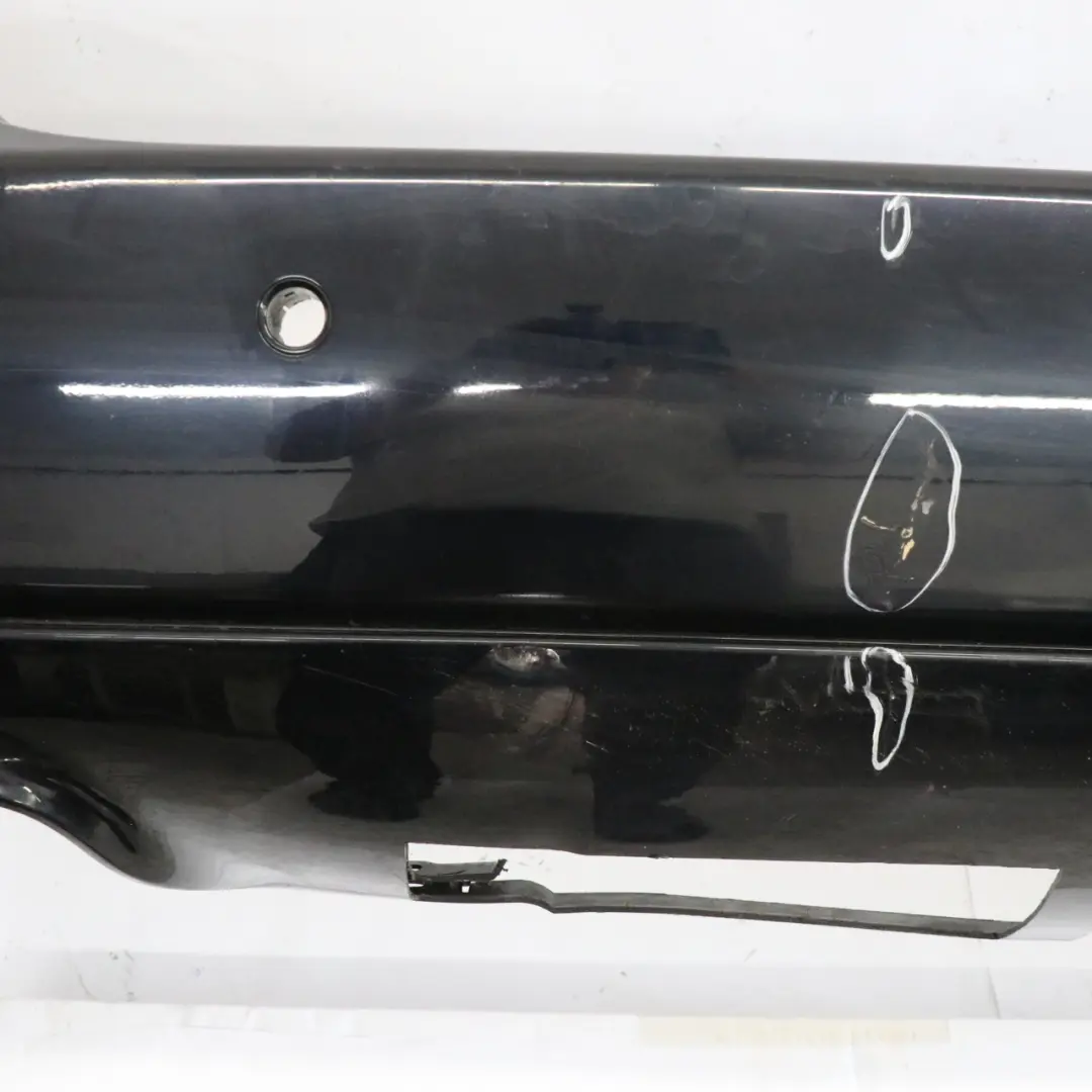 BMW E60 Zderzak Tylny M-Pakiet PDC Carbonschwarz Czarny Metalik - 416 - SKU 0394707-CAR9 - Numer Części 0394707