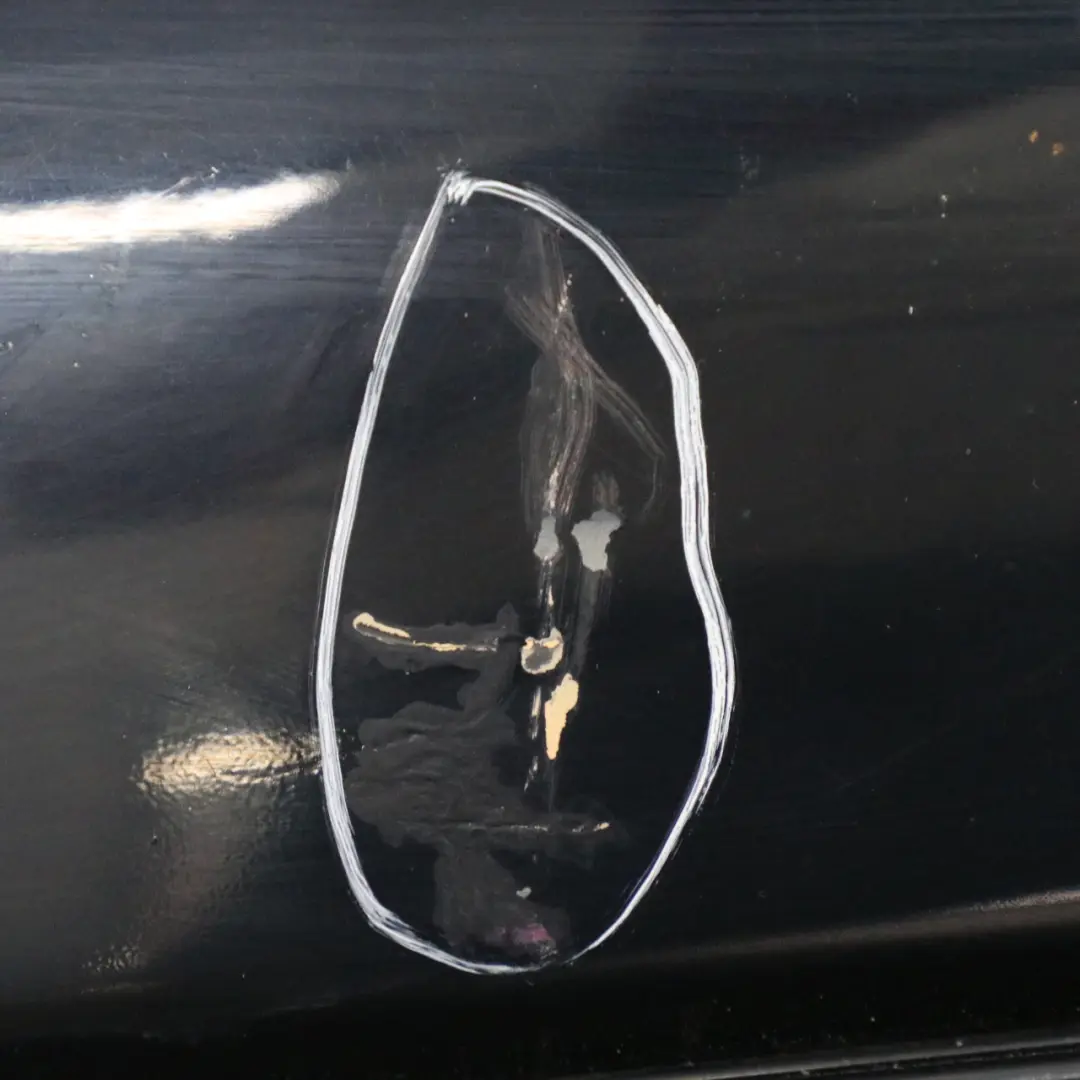 BMW E60 Zderzak Tylny M-Pakiet PDC Carbonschwarz Czarny Metalik - 416 - SKU 0394707-CAR9 - Numer Części 0394707