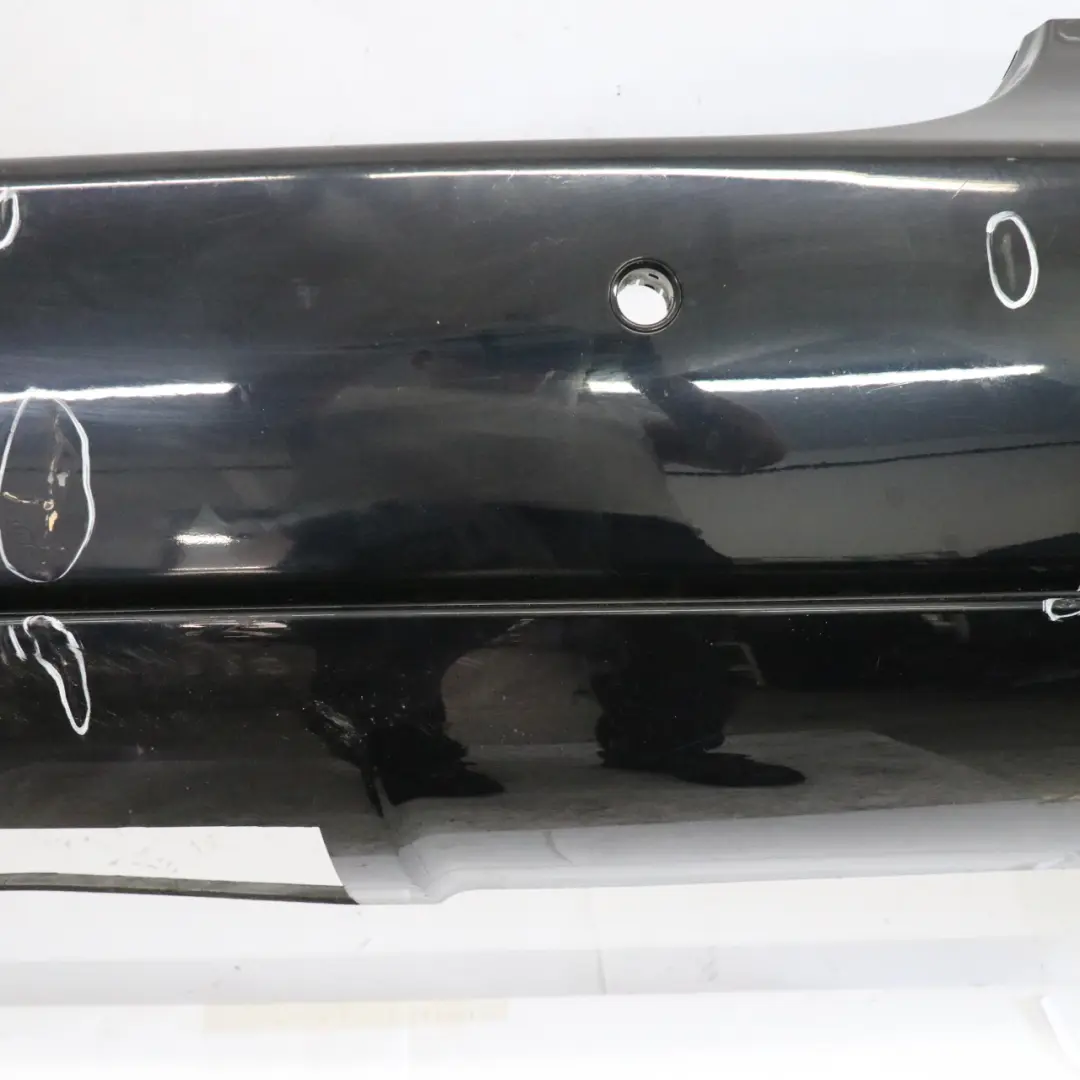 BMW E60 Zderzak Tylny M-Pakiet PDC Carbonschwarz Czarny Metalik - 416 - SKU 0394707-CAR9 - Numer Części 0394707