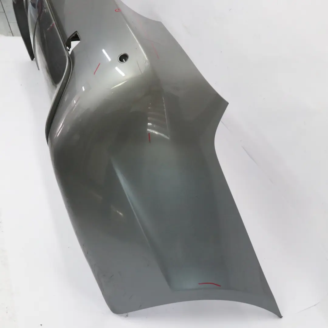 Bumper Panel PDC Silbergrau Silver Grey Metallic - A08 to BMW E60 M Sport Rear with Part number 0394707 BMW E60 M Sport Rear Bumper Panel PDC Silbergrau Silver Grey Metallic - A08 - SKU 0394707-SBG - Part number 0394707