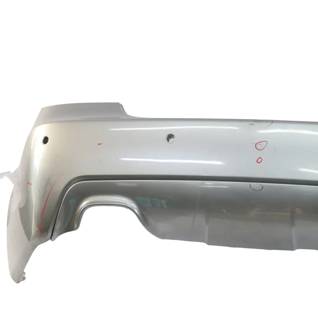 Bumper Panel PDC Spacegrau Grey Metallic - A52 to BMW E60 M Sport Rear with Part number 0394707 BMW E60 M Sport Rear Bumper Panel PDC Spacegrau Grey Metallic - A52 - SKU 0394707-SCG - Part number 0394707