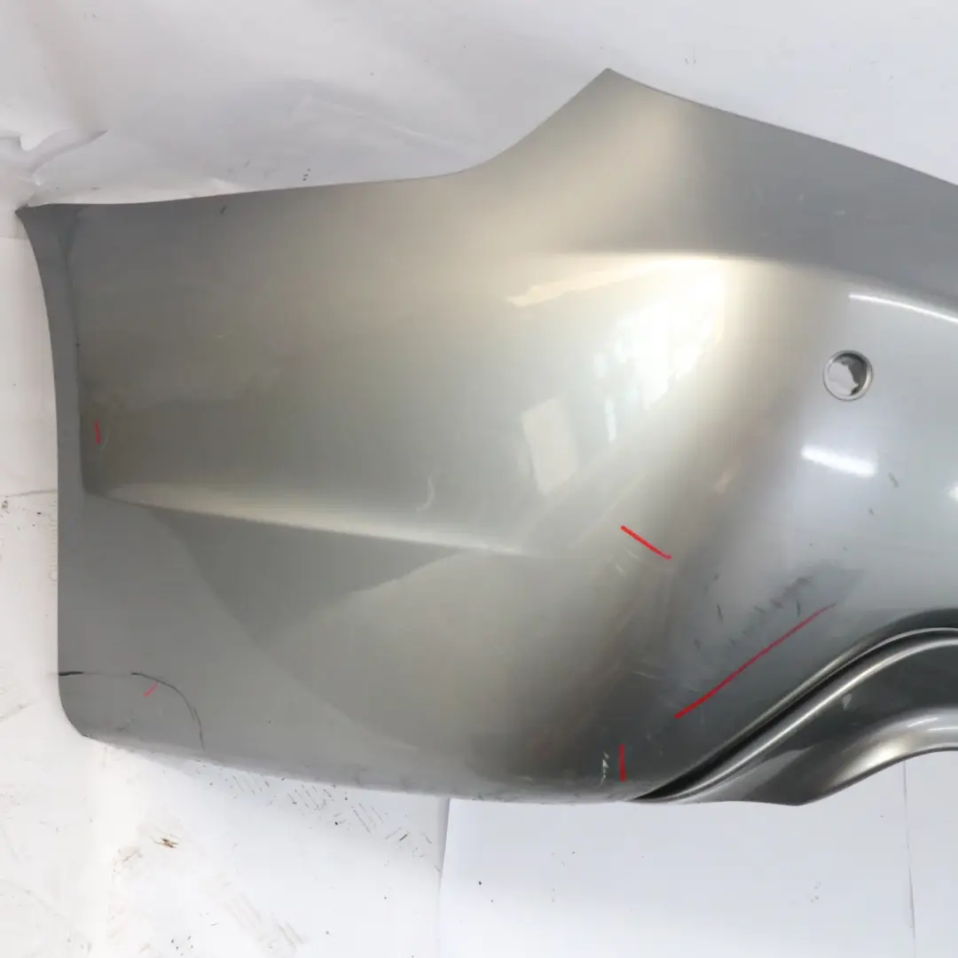 BMW E60 Zderzak Tylny M-Pakiet PDC Spacegrau Szary Metalik - A52 - SKU 0394707-SCG - Numer Części 0394707
