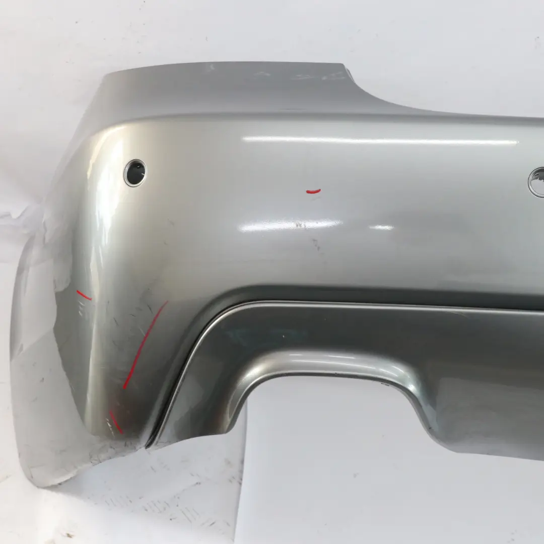 Bumper Panel PDC Spacegrau Grey Metallic - A52 to BMW E60 M Sport Rear with Part number 0394707 BMW E60 M Sport Rear Bumper Panel PDC Spacegrau Grey Metallic - A52 - SKU 0394707-SCG - Part number 0394707