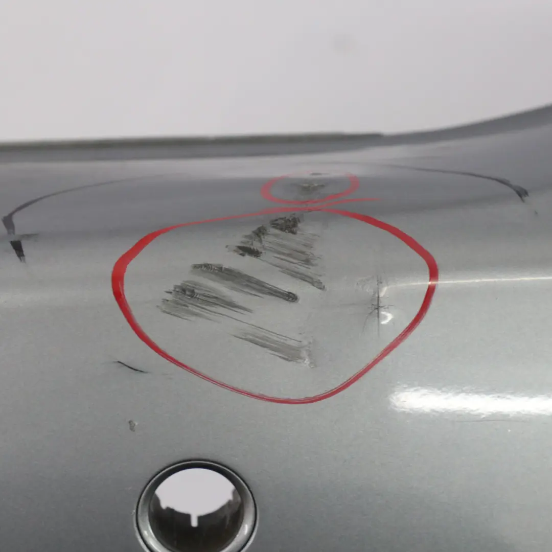 Bumper Panel PDC Spacegrau Grey Metallic - A52 to BMW E60 M Sport Rear with Part number 0394707 BMW E60 M Sport Rear Bumper Panel PDC Spacegrau Grey Metallic - A52 - SKU 0394707-SCG - Part number 0394707