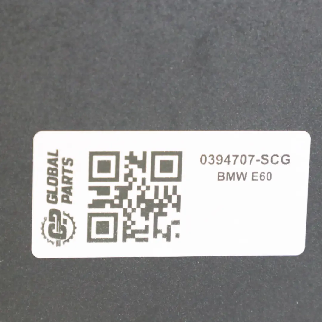 BMW E60 Zderzak Tylny M-Pakiet PDC Spacegrau Szary Metalik - A52 - SKU 0394707-SCG - Numer Części 0394707