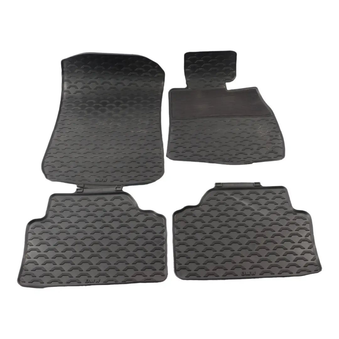 Floor Mats Set BMW E90 Interior Front Rear Floor Mat Rubber Trim Cover to with Part number 0398477 Floor Mats Set BMW E90 Interior Front Rear Floor Mat Rubber Trim Cover - SKU 0398477 - Part number 0398477