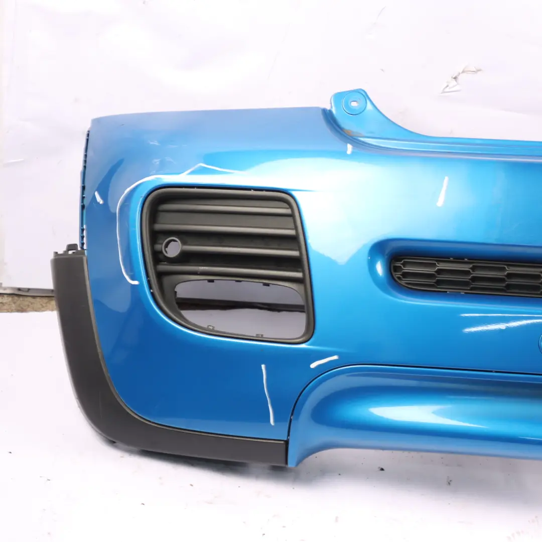 Mini Cooper S R56 R57 Complete Rear Bumper Trim JCW Aerokit Laser Blue - A59 - SKU 0413367-LAB - Part number 0413367