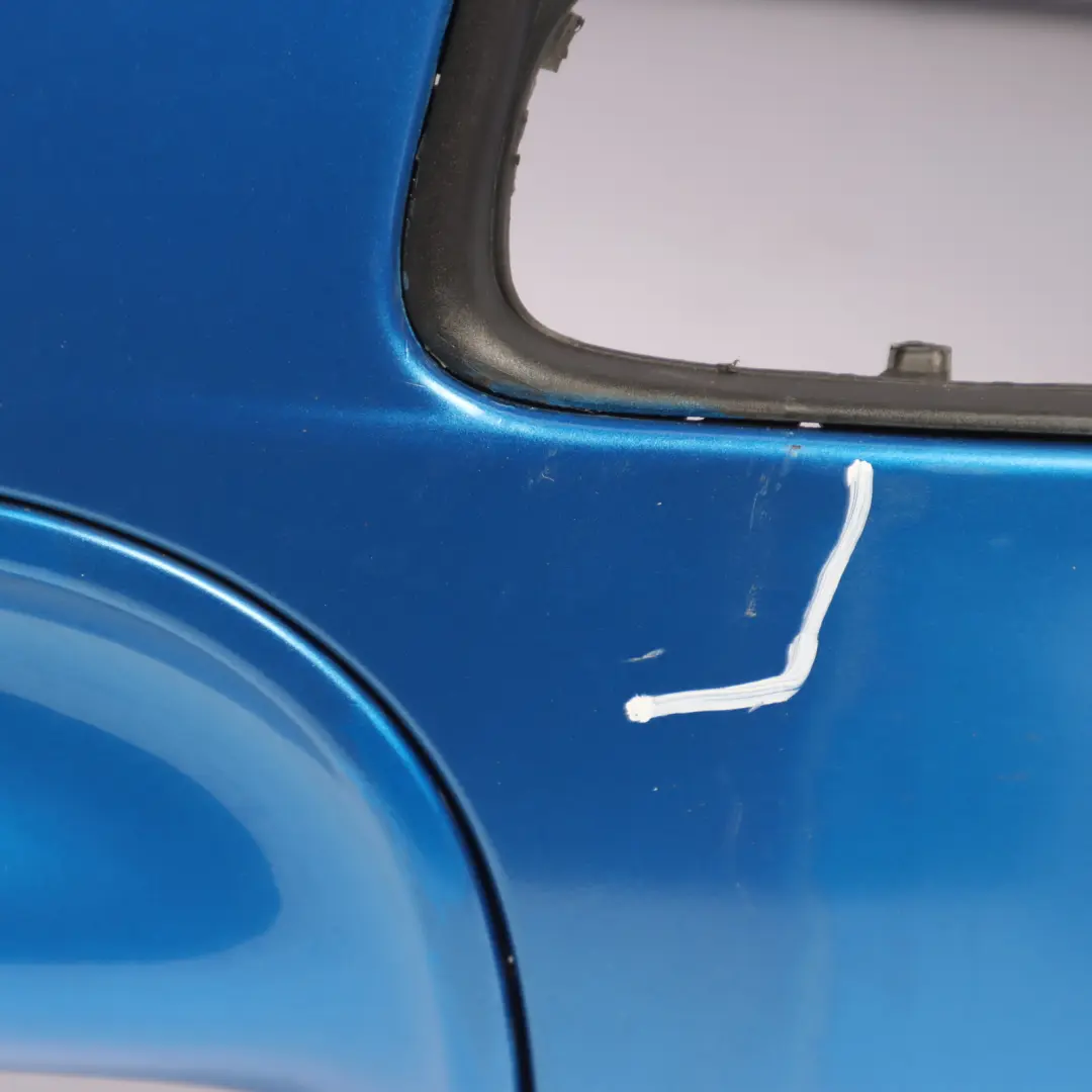 Complete Rear Bumper Trim JCW Aerokit Laser Blue - A59 to Mini Cooper S R56 R57 with Part number 0413367 Mini Cooper S R56 R57 Complete Rear Bumper Trim JCW Aerokit Laser Blue - A59 - SKU 0413367-LAB - Part number 0413367