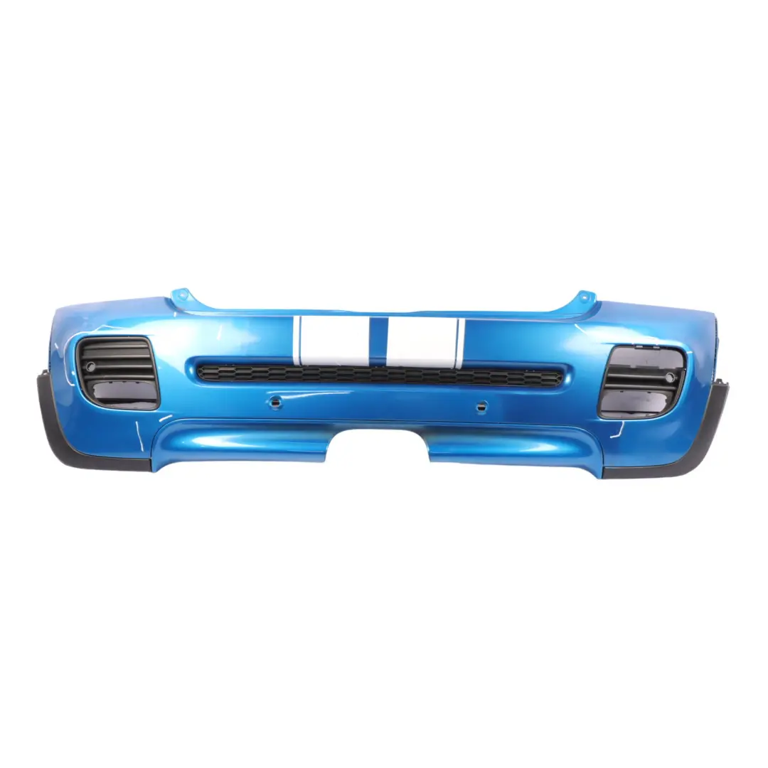 Complete Rear Bumper Trim JCW Aerokit Laser Blue - A59 to Mini Cooper S R56 R57 with Part number 0413367 Mini Cooper S R56 R57 Complete Rear Bumper Trim JCW Aerokit Laser Blue - A59 - SKU 0413367-LAB - Part number 0413367