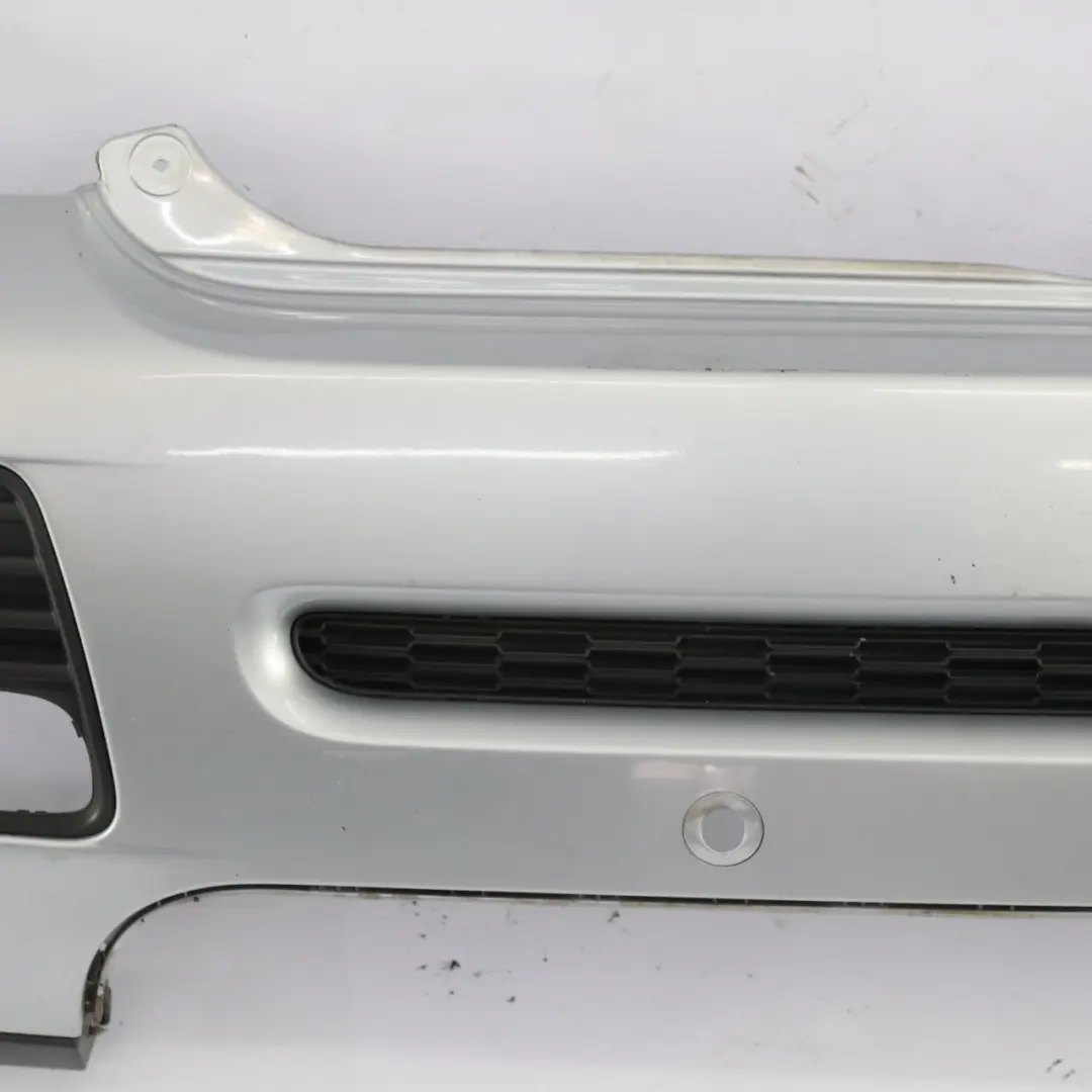 Mini Cooper S R56 R57 Rear Bumper Trim JCW PDC Pure Silver Metallic - 900 - SKU 0413367-PS - Part number 0413367
