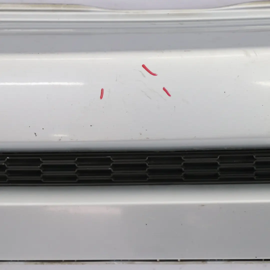 Mini Cooper S R56 R57 Rear Bumper Trim JCW PDC Pure Silver Metallic - 900 - SKU 0413367-PS - Part number 0413367