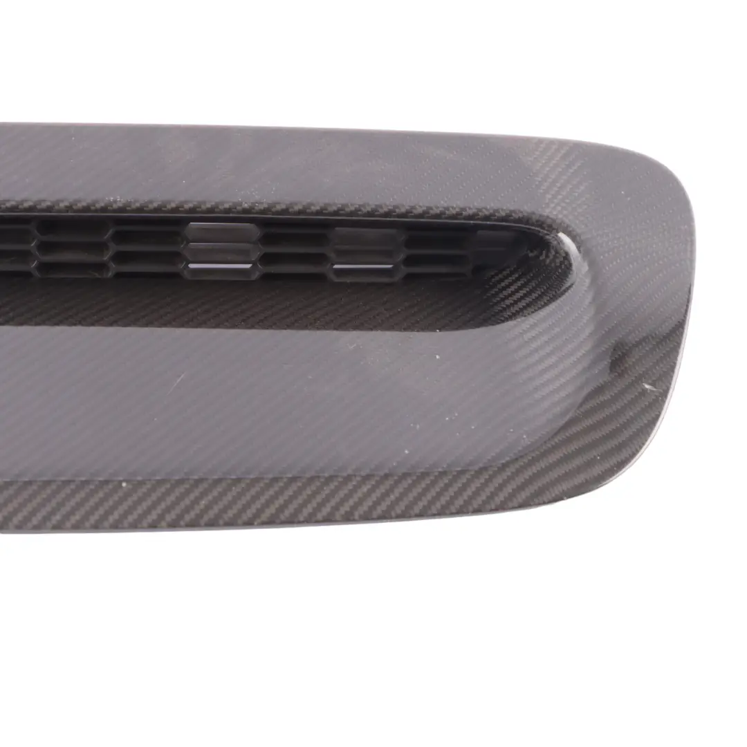 Grille Mini Cooper S JCW R55 R56 R57 Air Inlet Bonnet Hood Scoop Carbon to with Part number 0415378 Grille Mini Cooper S JCW R55 R56 R57 Air Inlet Bonnet Hood Scoop Carbon - SKU 0415378 - Part number 0415378