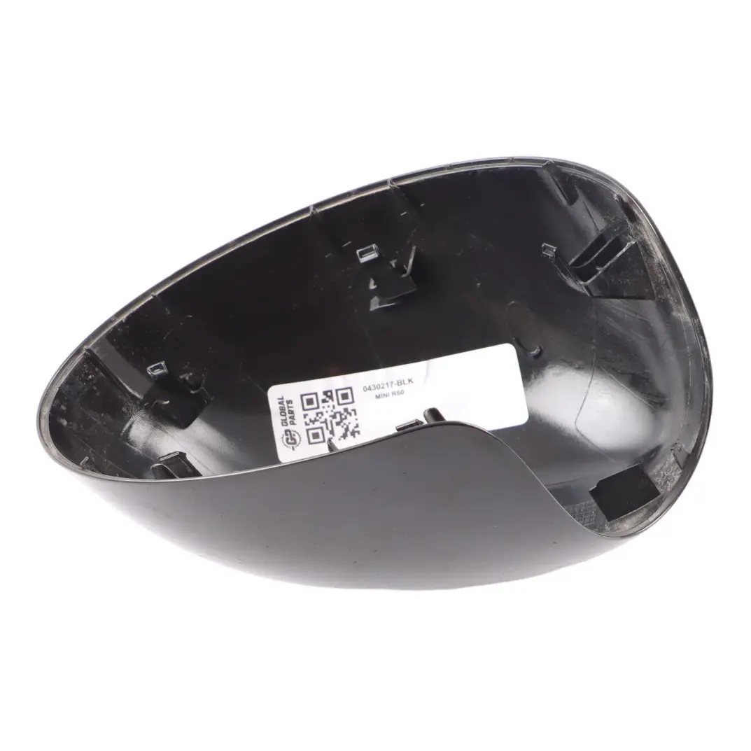 Door Mirror Wing Cap Trim Black Left N/S to Mini R60 with Part number 0430217 Mini R60 Door Mirror Wing Cap Trim Black Left N/S - SKU 0430217-BLK - Part number 0430217