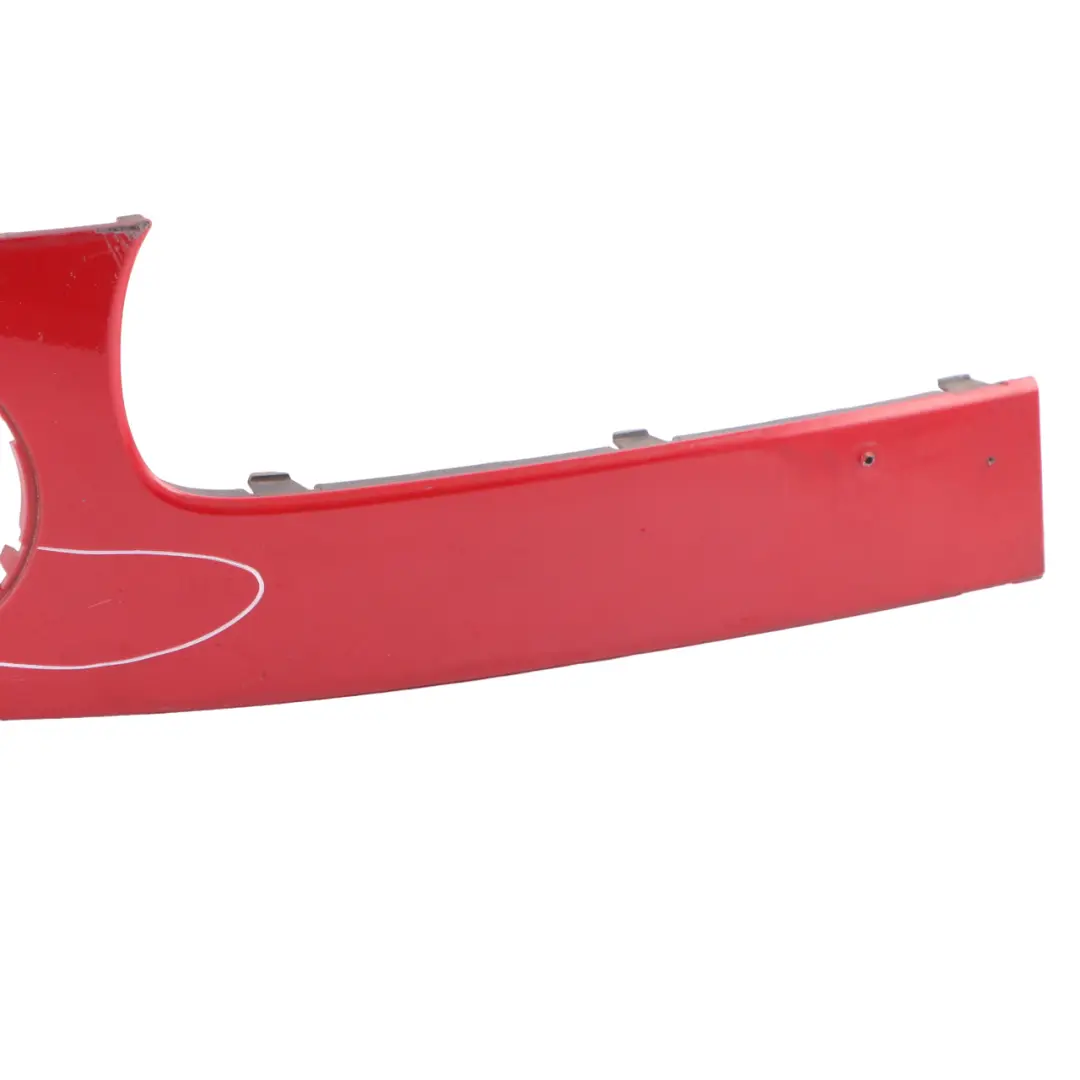 Front Bumper Trim Panel Left N/S Chili Red - 851 to Mini Cooper R55 R56 R57 with Part number 0430225 Mini Cooper R55 R56 R57 Front Bumper Trim Panel Left N/S Chili Red - 851 - SKU 0430225-CHRED3 - Part number 0430225