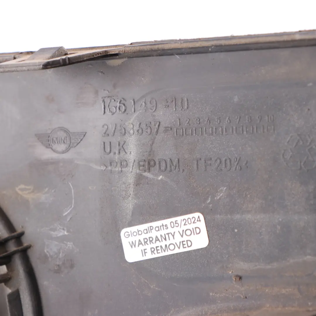 Mini Cooper One R55 R56 Sto?stangenverkleidung Frontale SX Puro Argento 2753657 - SKU 0430225-SS - Numero di parte 0430225