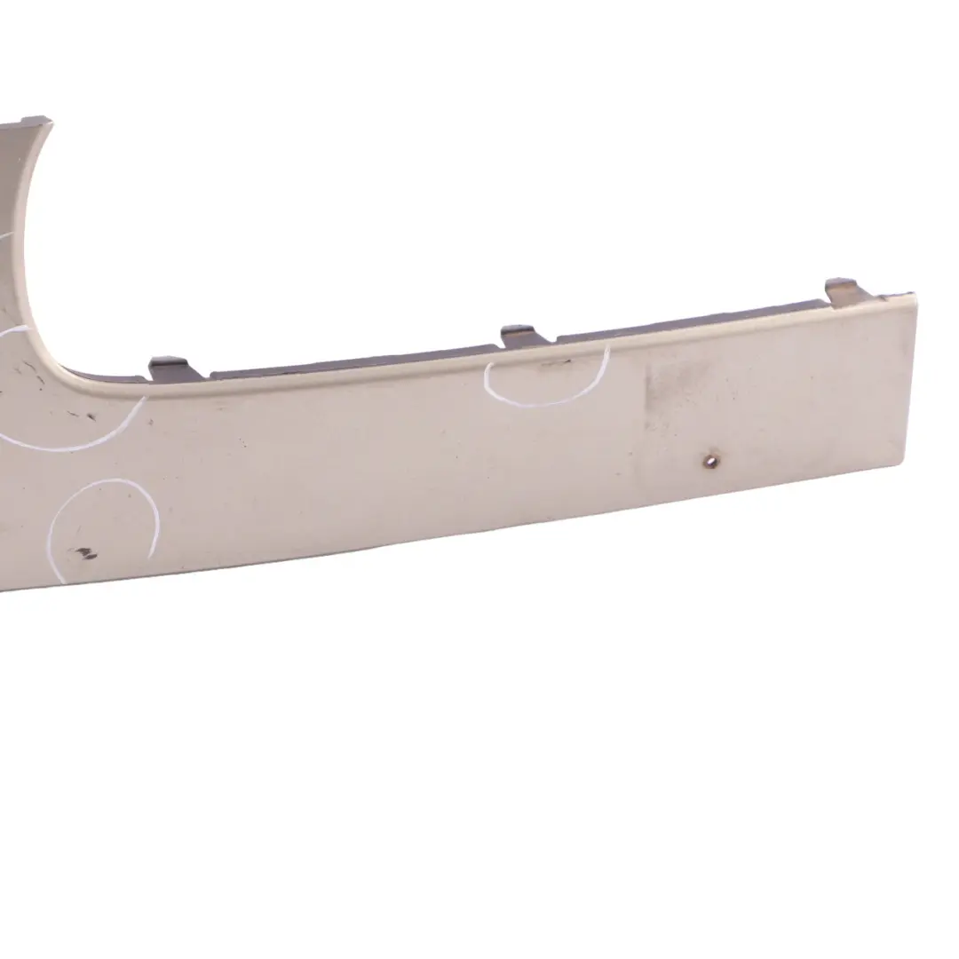 Mini Cooper One R55 R56 Sto?stangenverkleidung Frontale SX Puro Argento 2753657 - SKU 0430225-SS - Numero di parte 0430225