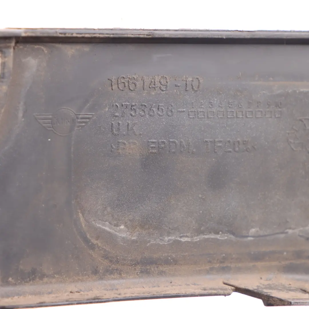 Front Bumper Trim Panel Right O/S Sparkling Silver 2753658 to Mini Cooper R55 R56 with Part number 0430226 Mini Cooper R55 R56 Front Bumper Trim Panel Right O/S Sparkling Silver 2753658 - SKU 0430226-SS3 - Part number 0430226