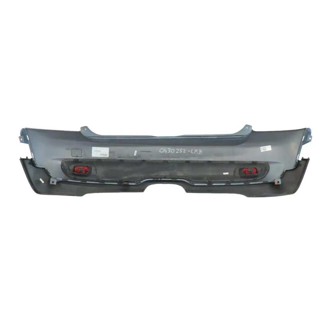 Mini Cooper S R56 R57 Complete Rear Bumper Trim Panel Laser Blue - A59 - SKU 0430252-LAB - Part number 0430252