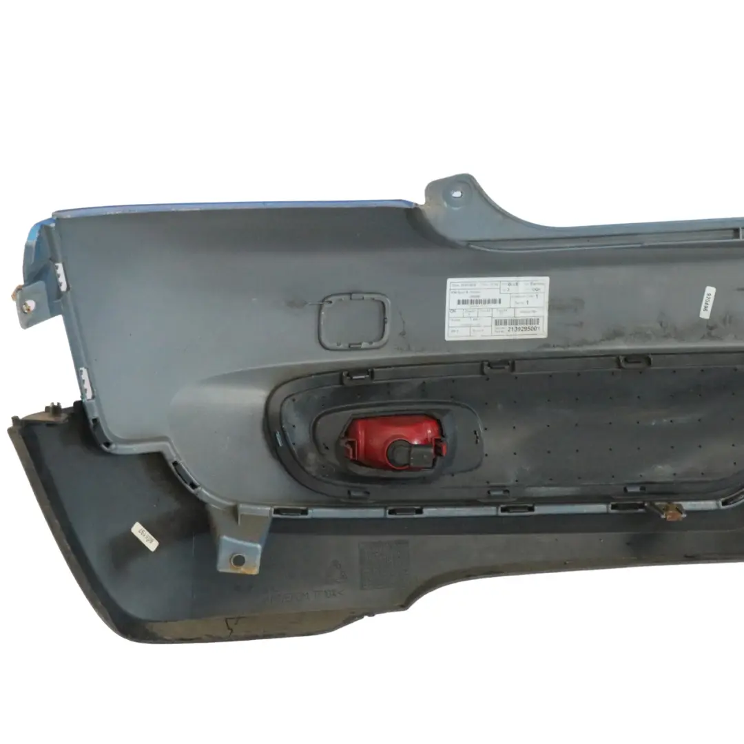 Mini Cooper S R56 R57 Complete Rear Bumper Trim Panel Laser Blue - A59 - SKU 0430252-LAB - Part number 0430252