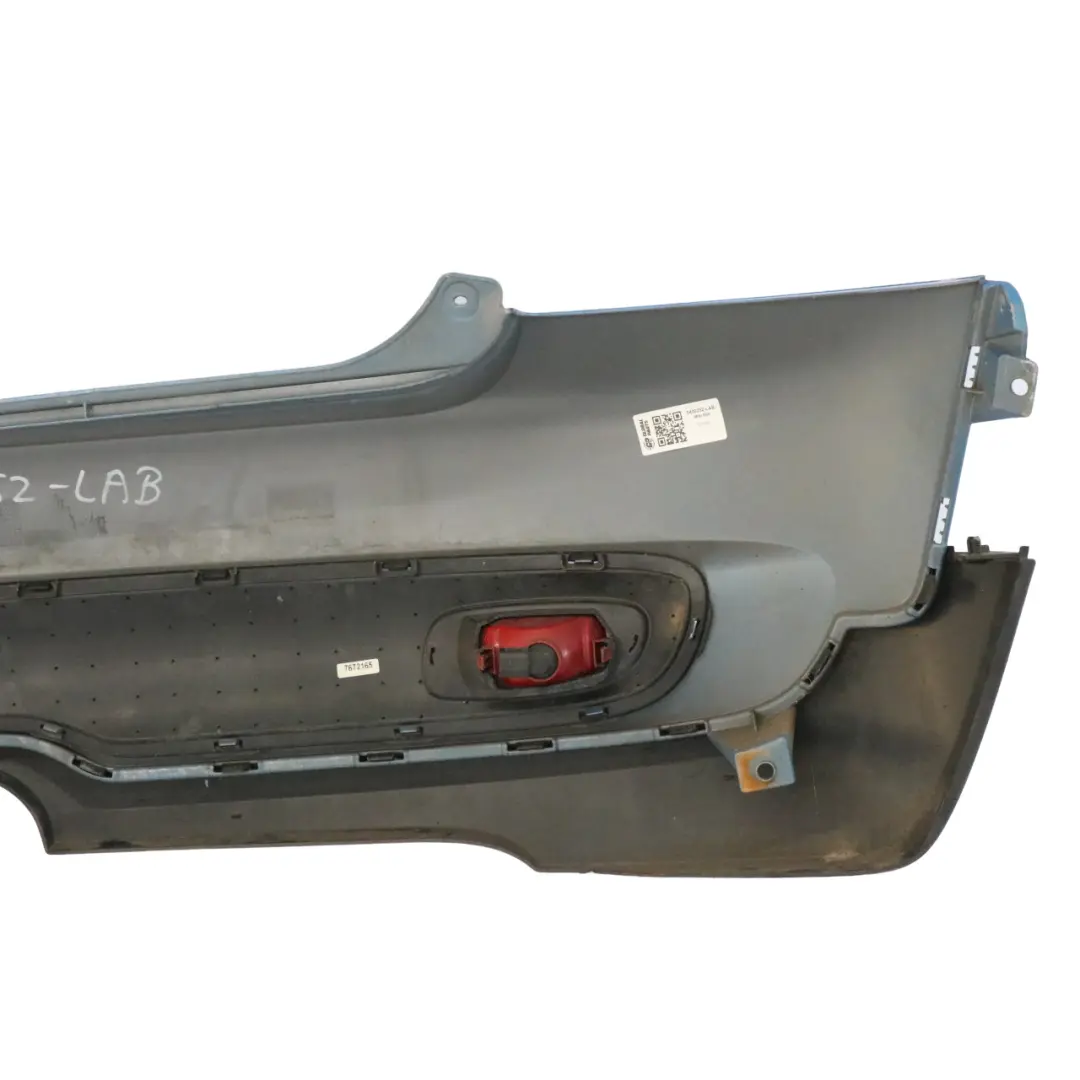Mini Cooper S R56 R57 Complete Rear Bumper Trim Panel Laser Blue - A59 - SKU 0430252-LAB - Part number 0430252