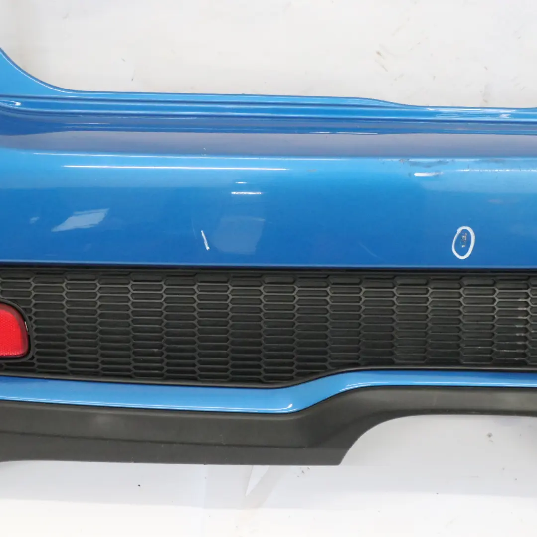 Mini Cooper S R56 R57 Complete Rear Bumper Trim Panel Laser Blue - A59 - SKU 0430252-LAB - Part number 0430252