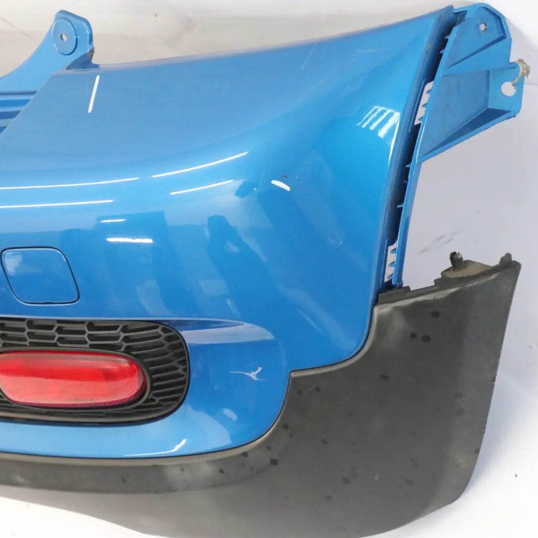 Mini Cooper S R56 R57 Complete Rear Bumper Trim Panel Laser Blue - A59 - SKU 0430252-LAB - Part number 0430252