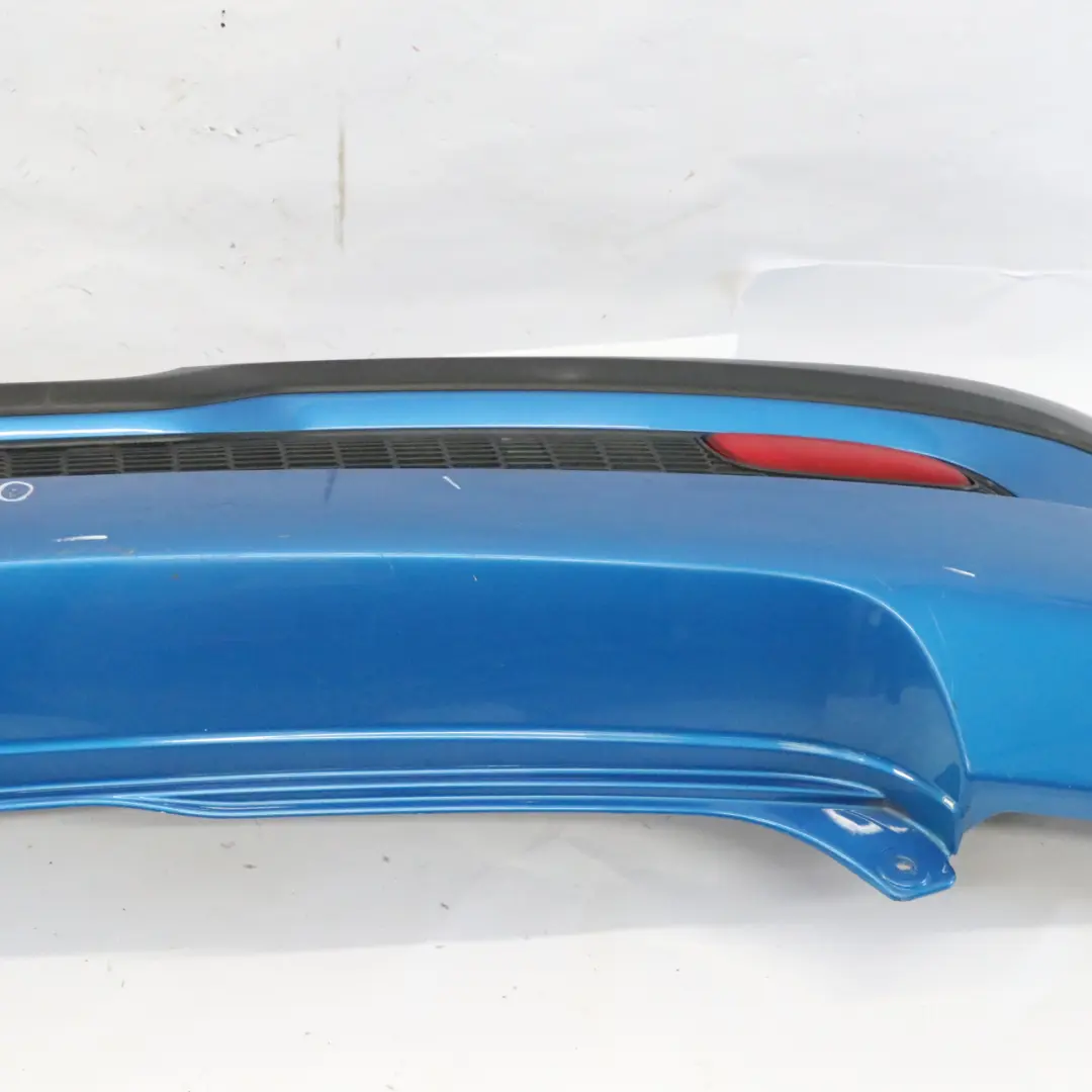 Mini Cooper S R56 R57 Complete Rear Bumper Trim Panel Laser Blue - A59 - SKU 0430252-LAB - Part number 0430252