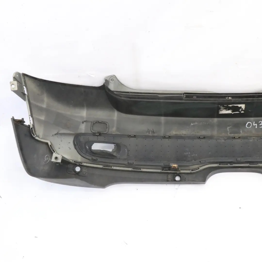 Mini Cooper S R56 R57 Rear Bumper Trim Panel Sparkling Silver Metallic - A60 - SKU 0430252-SS1 - Part number 0430252