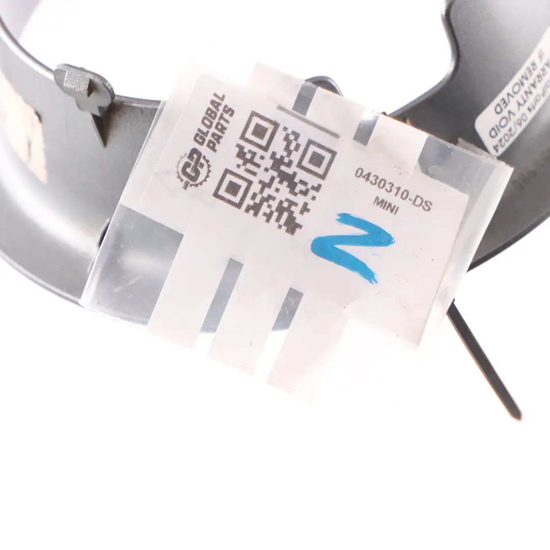 Mini R55 Combustible Insertar Envolvente Panel Diamond Silver Metallic - 988 - SKU 0430310-DS - Número de pieza 0430310