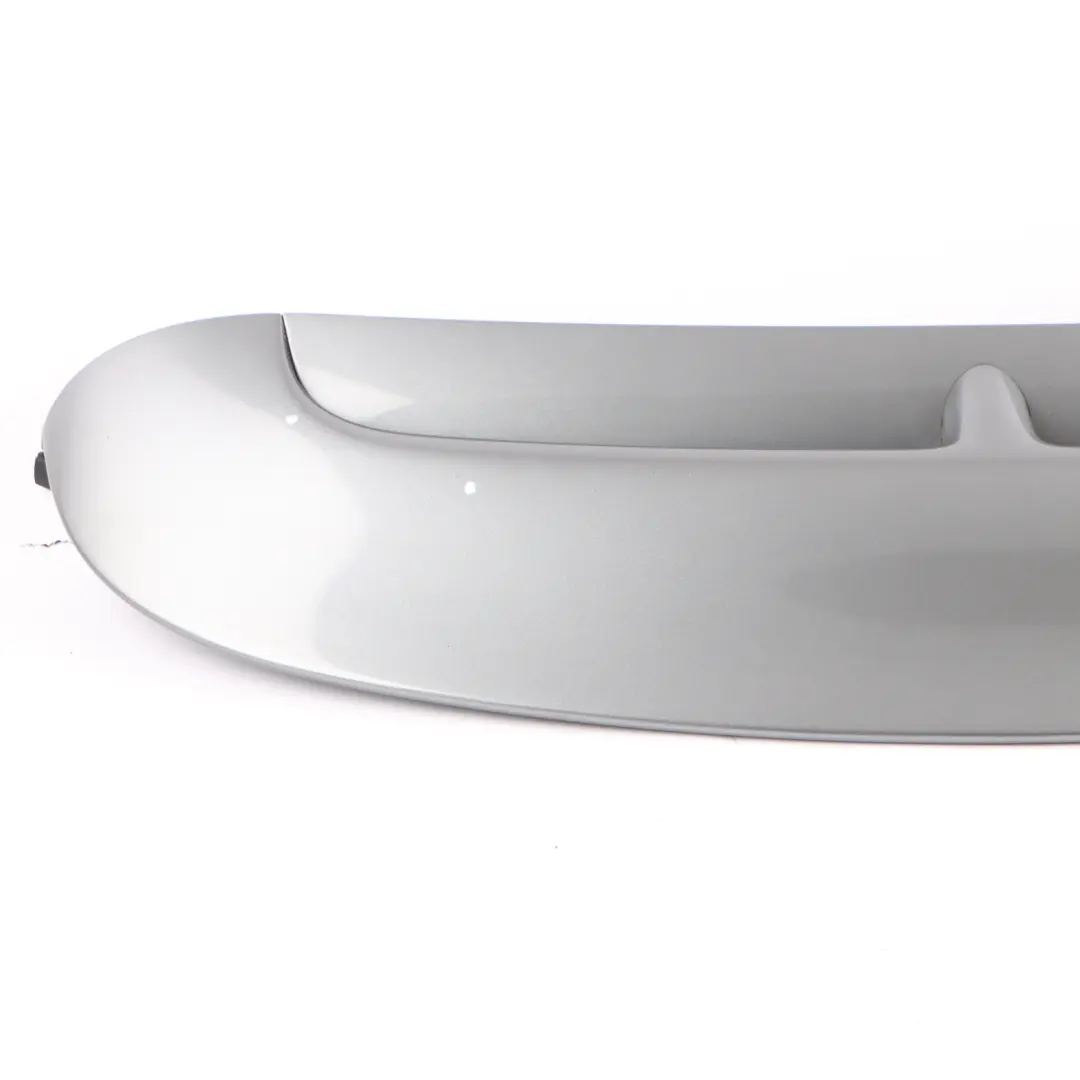 Heckspoiler Heckklappe Kofferraum Trim Dark Silver Metallic 871 für Mini Cooper R56 mit Teilenummer 0430316 Mini Cooper R56 Heckspoiler Heckklappe Kofferraum Trim Dark Silver Metallic 871 - SKU 0430316-DS - Teilenummer 0430316