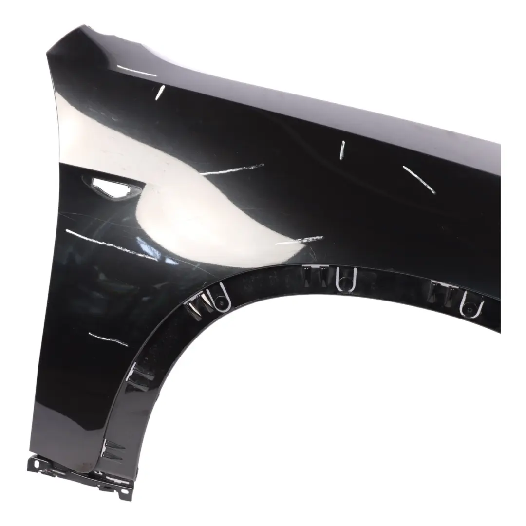  Side Wing Panel BMW X5 E70 Front Right O/S Fender Black Sapphire - 475 - SKU 0430322-BS2 - Part number 0430322
