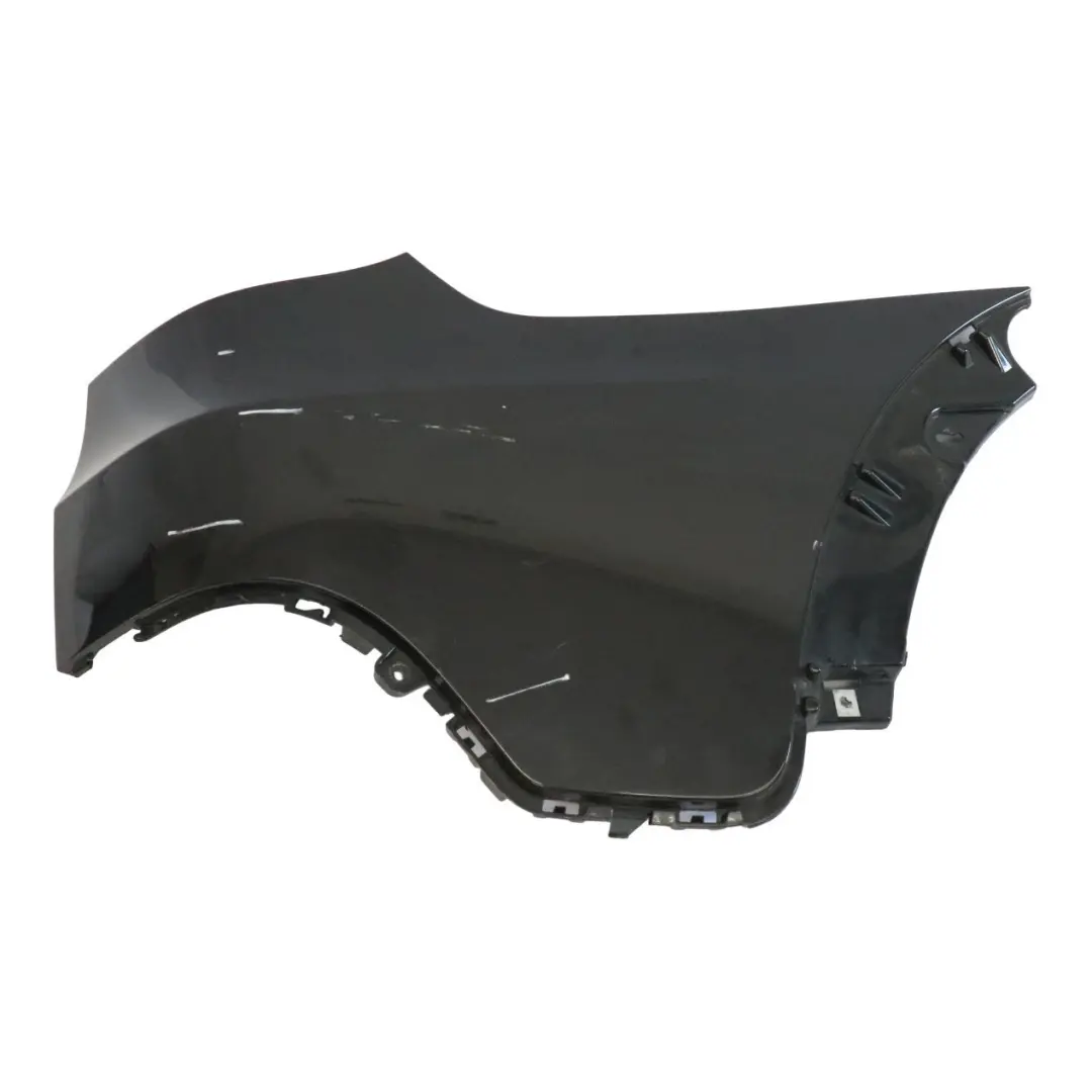 BMW X5 E70 Stoßstange Ecke Hinten Rechts Abdeckung Seite Schwarz Saphir - 475 - SKU 0430328-BS2 - Teilenummer 0430328
