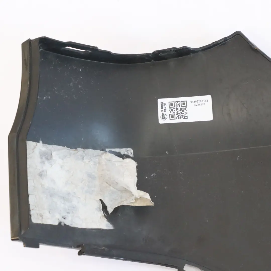 BMW X5 E70 Bumper Corner Rear Left N/S Trim Cover Side Black Sapphire - 475 - SKU 0430329-BS2 - Part number 0430329