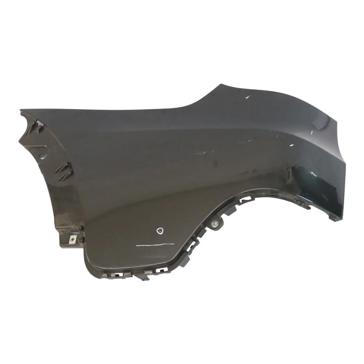 BMW X5 E70 Parachoques Trasera Izquierda Recubrimiento Lateral Negro Zafiro