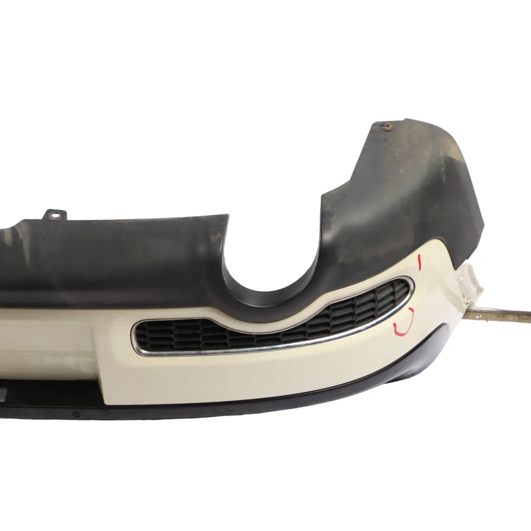 Bumper Trim Panel Pepper White - 850 to Mini Clubman R55 Cooper S Rear with Part number 0442798 Mini Clubman R55 Cooper S Rear Bumper Trim Panel Pepper White - 850 - SKU 0442798-PW1 - Part number 0442798