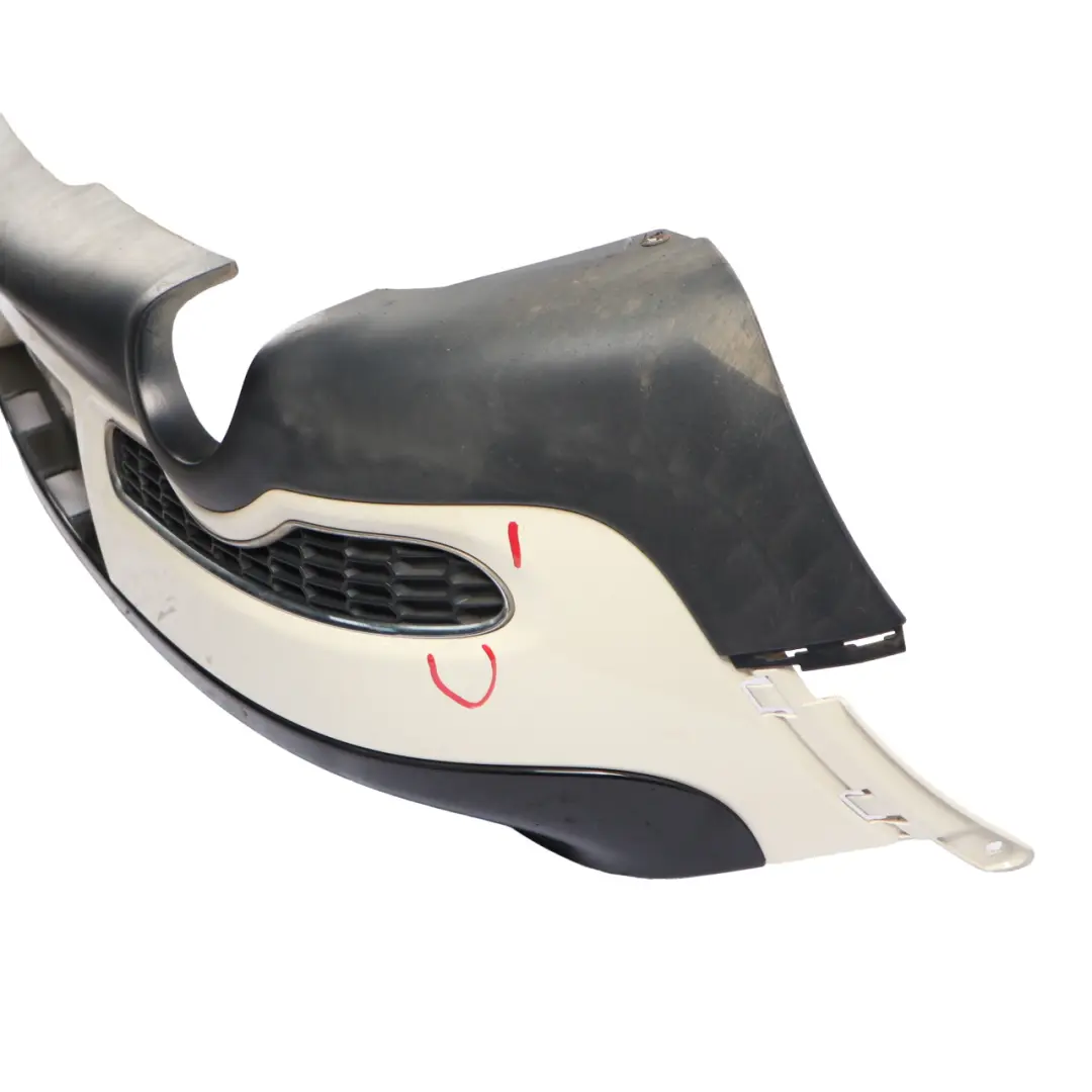 Stoßstange Hinten Zierleiste Pepper Weiß 850 für Mini Clubman R55 Cooper S mit Teilenummer 0442798 Mini Clubman R55 Cooper S Stoßstange Hinten Zierleiste Pepper Weiß 850 - SKU 0442798-PW1 - Teilenummer 0442798