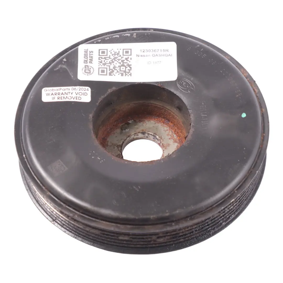 Kurbelwelle Riemen Scheibe für Nissan Qashqai mit Teilenummer 123036715R Nissan Qashqai Kurbelwelle Riemen Scheibe - SKU 123036715R - Teilenummer 123036715R