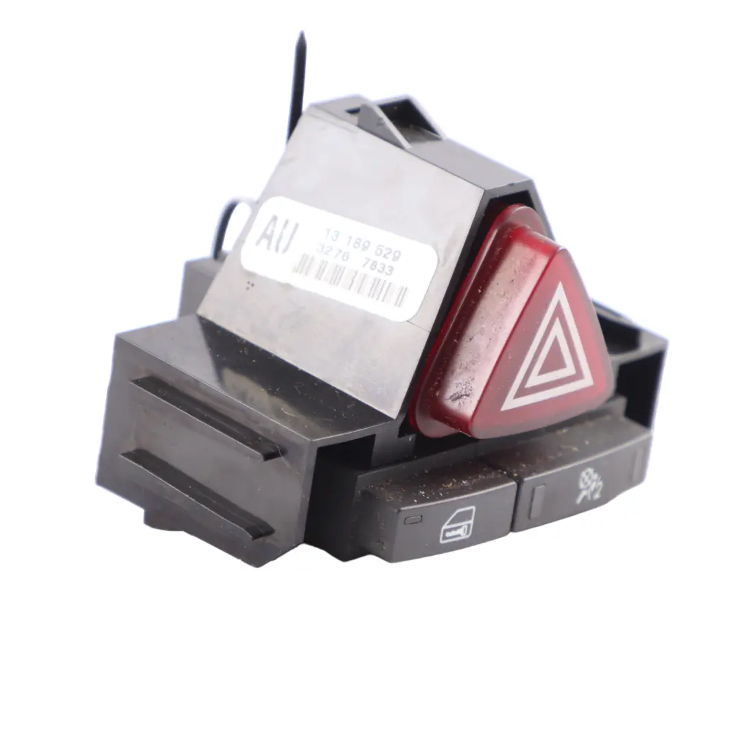 Panel Bag Hazard Light Lock Switch Control Button to Opel Corsa D Air with Part number 13189529 Opel Corsa D Air Panel Bag Hazard Light Lock Switch Control Button - SKU 13189529 - Part number 13189529